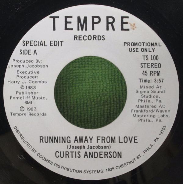 Curtis Anderson - Running Away From Love