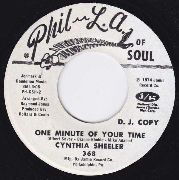 Cynthia Sheeler - Nobody Wins / One Minute Of Your Time
