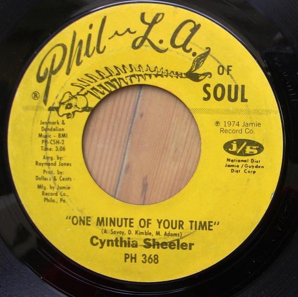 Cynthia Sheeler - Nobody Wins / One Minute Of Your Time