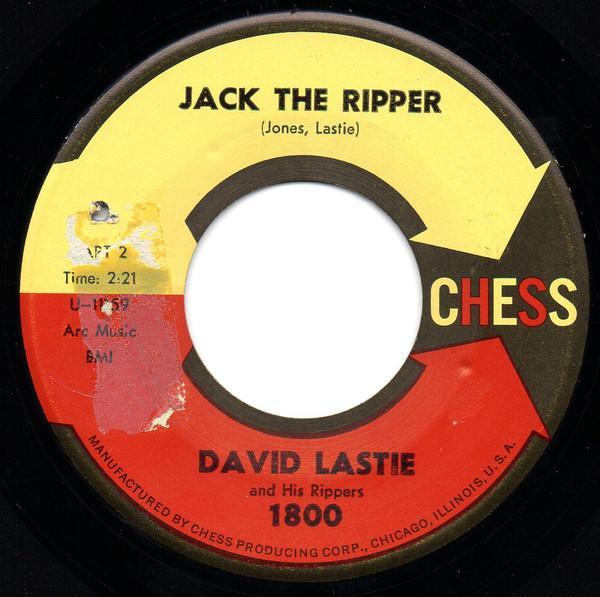 David Lastie And His Rippers, The Tip Tops (4) - Jack The Ripper