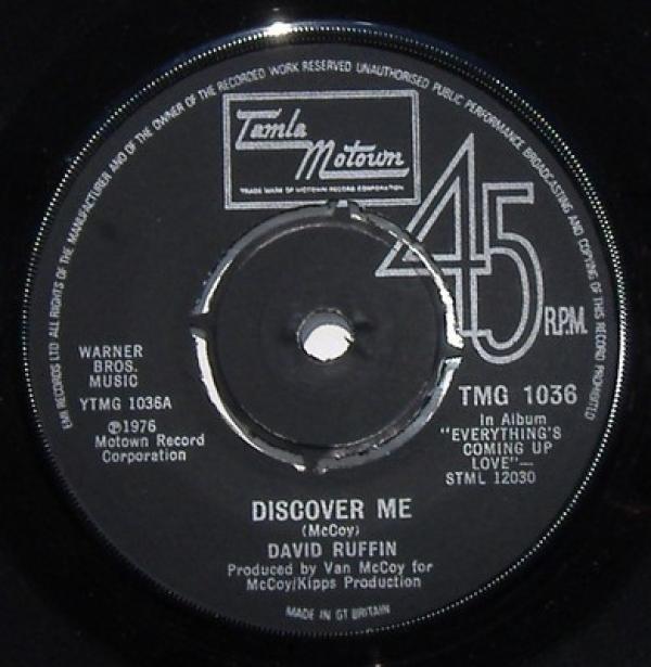 David Ruffin - Discover Me / Smiling Faces Sometimes