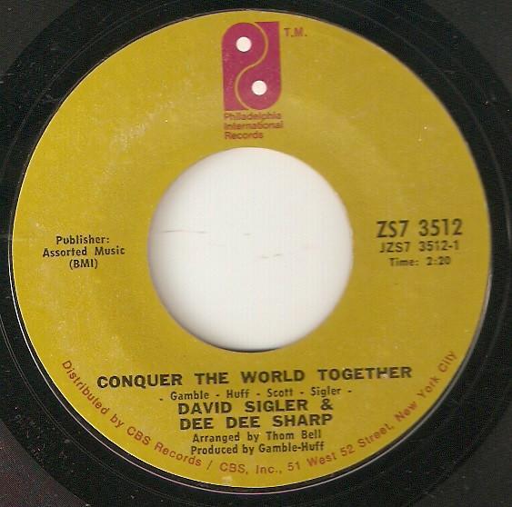 David Sigler (3), Dee Dee Sharp - Conquer The World Together