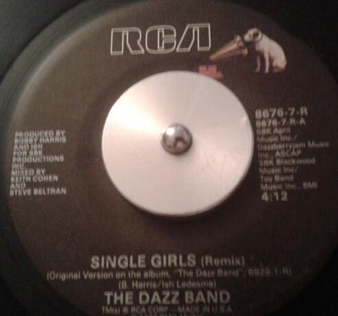 Dazz Band - Single Girls