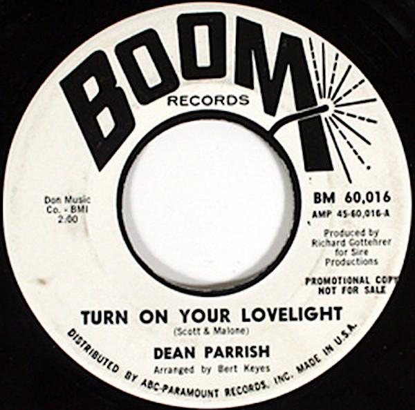 Dean Parrish - Turn On Your Lovelight / Determination