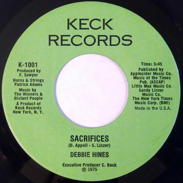 Debbie Hines - Sacrifices / Get Off Your Butt
