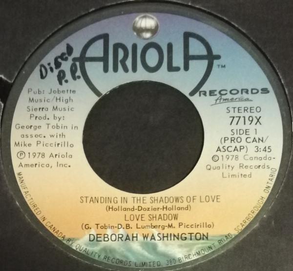 Deborah Washington - Standing In The Shadows Of Love / Love Shadow