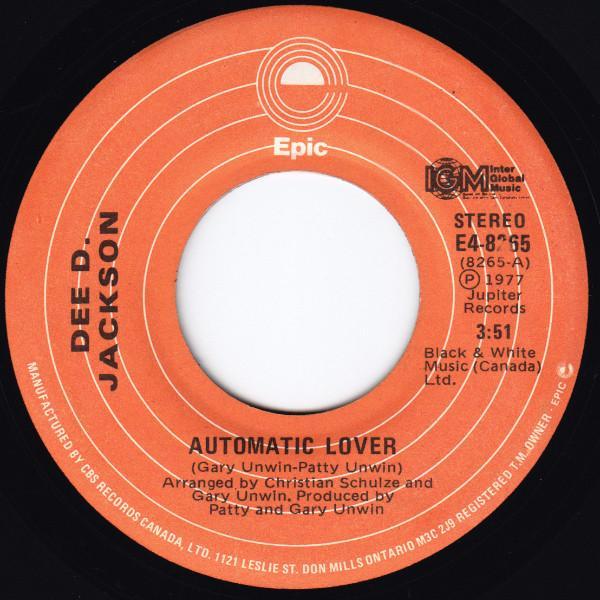 Dee D. Jackson - Automatic Lover