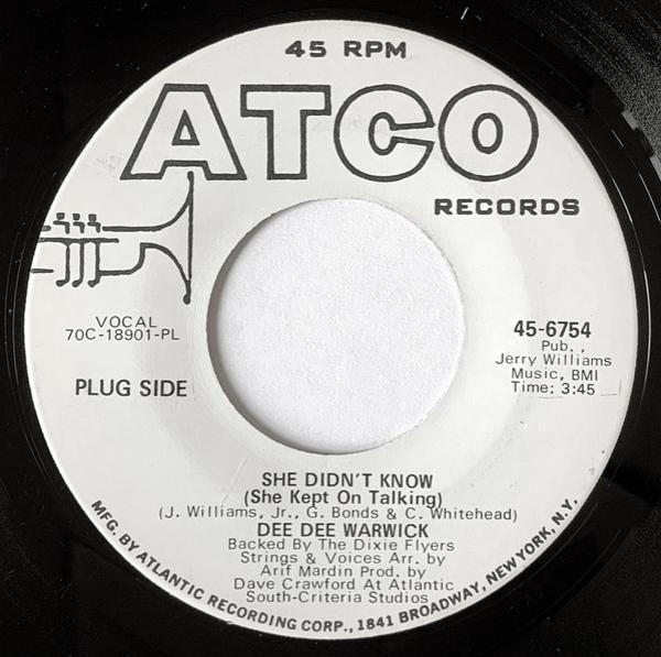 Dee Dee Warwick - She Didn't Know (She Kept On Talking)