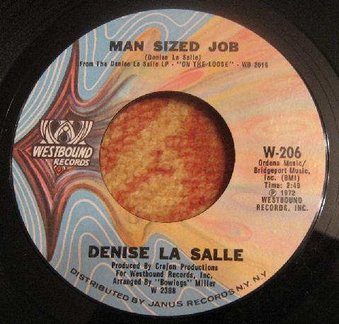 Denise LaSalle - Man Sized Job / I'm Over You
