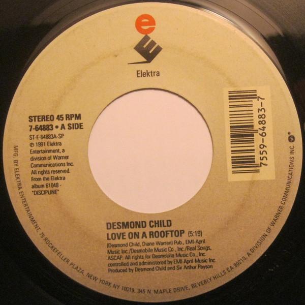 Desmond Child - Love On A Rooftop / Ray Of Hope