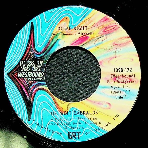 Detroit Emeralds - Do Me Right / Just Now And Then