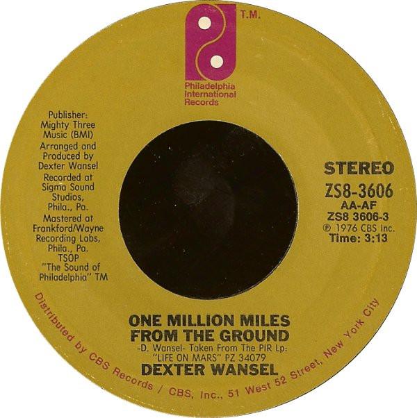Dexter Wansel - One Million Miles From The Ground