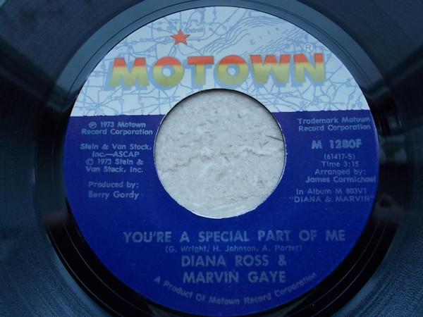 Diana Ross, Marvin Gaye - You're A Special Part Of Me / I'm Falling In Love With You