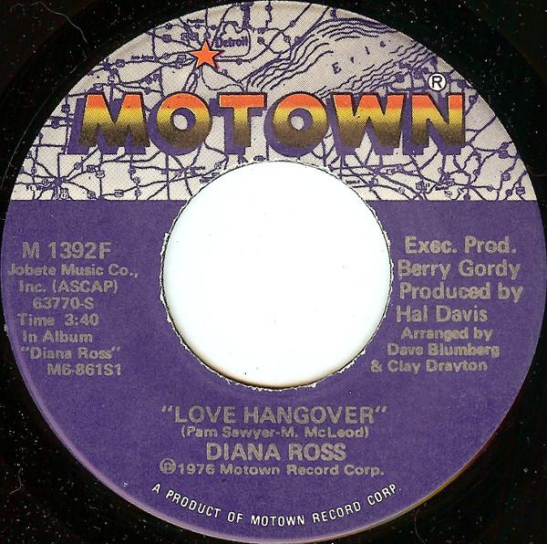 Diana Ross - Love Hangover / Kiss Me Now