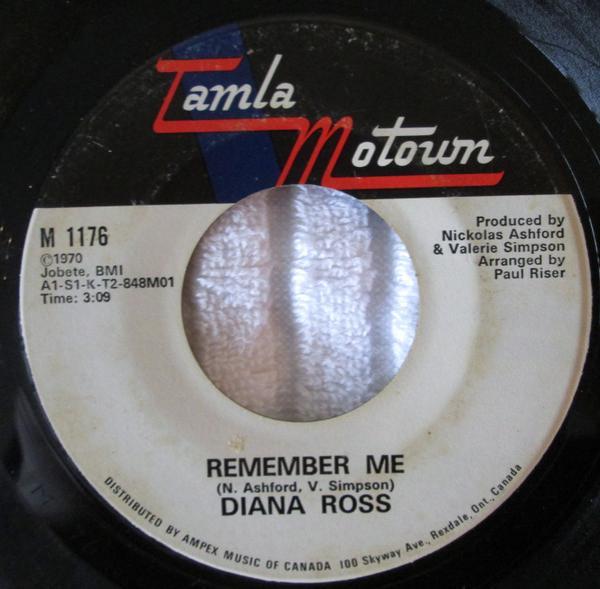 Diana Ross - Remember Me / How About You