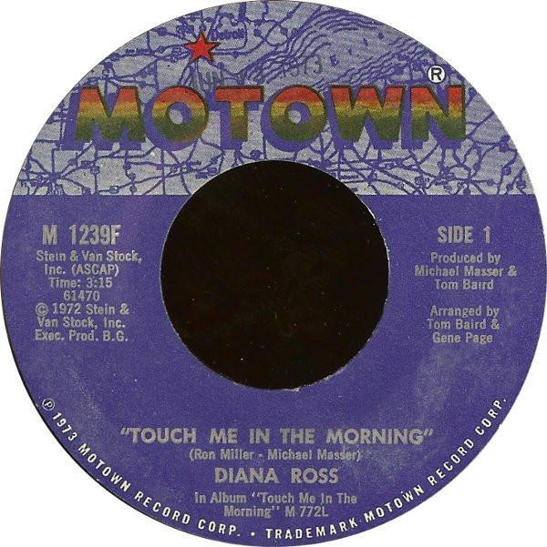 Diana Ross - Touch Me In The Morning / I Won't Last A Day Without You