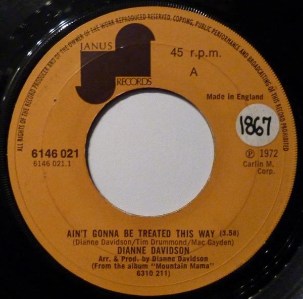 Dianne Davidson - Ain't Gonna Be Treated This Way