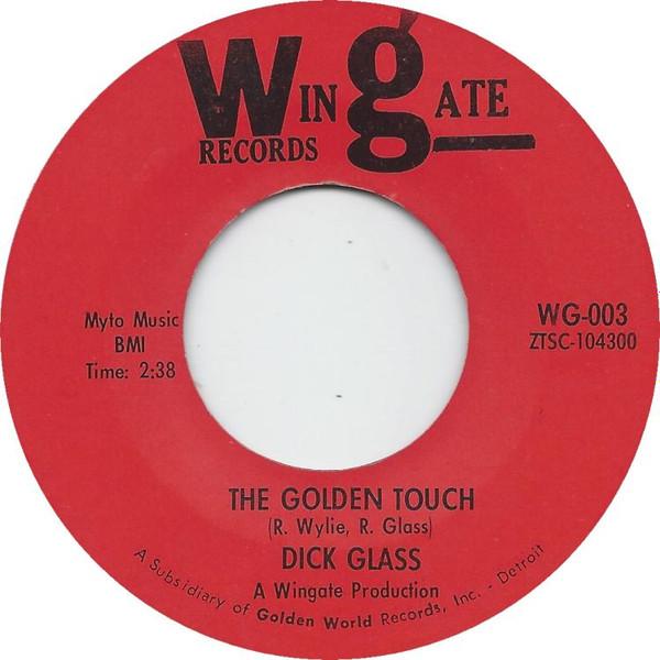 Dick Glass - The Golden Touch / Love Is Like A Baseball Game