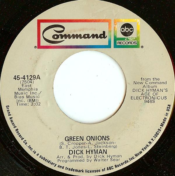 Dick Hyman - Green Onions / Aquarius