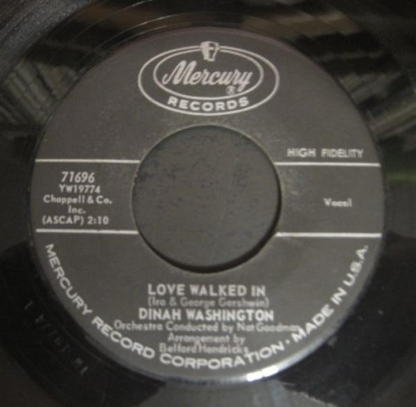 Dinah Washington - Love Walked In