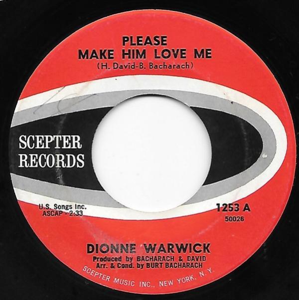 Dionne Warwick - Please Make Him Love Me / Make The Music Play
