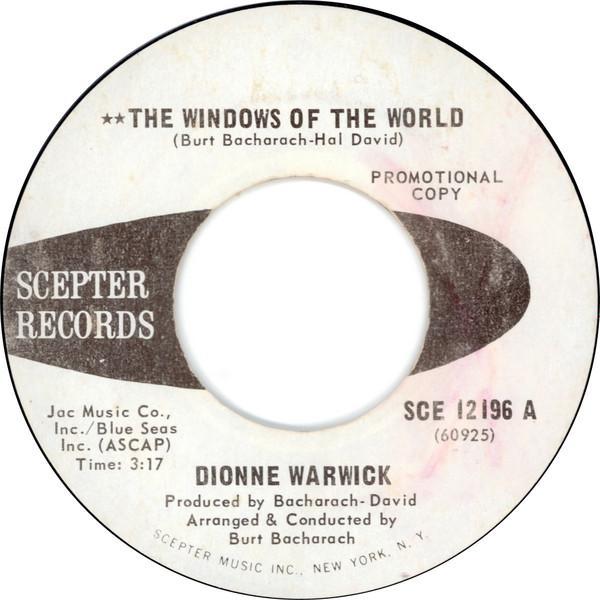 Dionne Warwick - The Windows Of The World