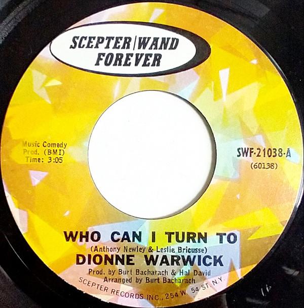 Dionne Warwick - Who Can I Turn To