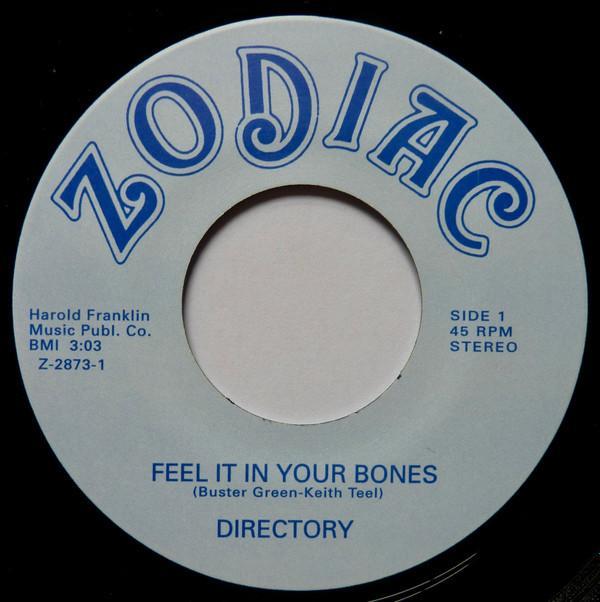 Directory (2) - Feel It In Your Bones / World And Creation