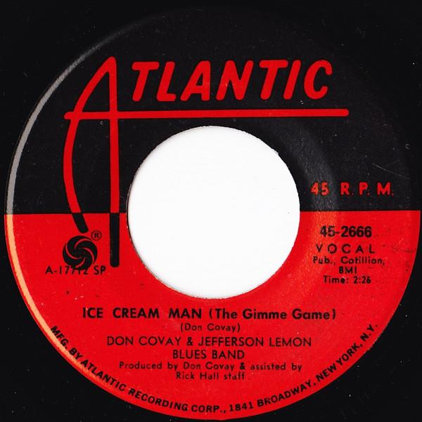 Don Covay And The Jefferson Lemon Blues Band - Ice Cream Man (The Gimme Game)