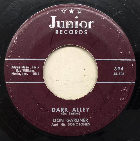 Don Gardner And His Sonotones - Dark Alley / Up The Street