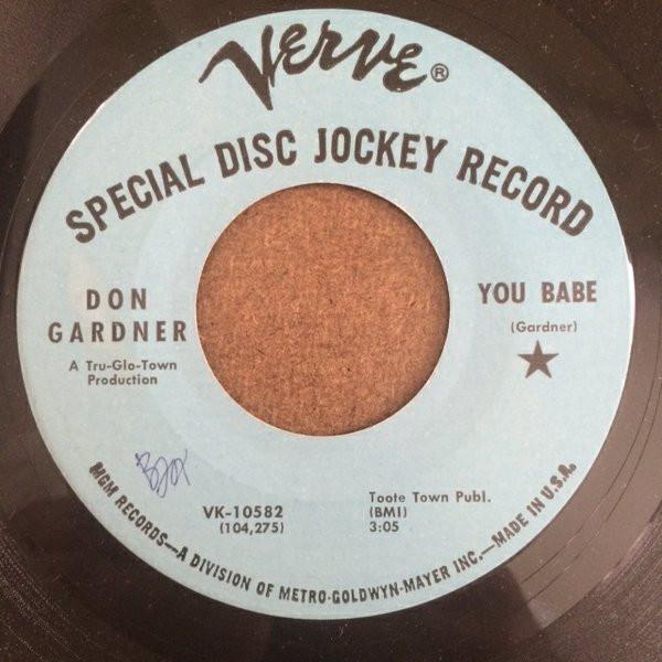 Don Gardner - You Babe / I'm A Practical Guy