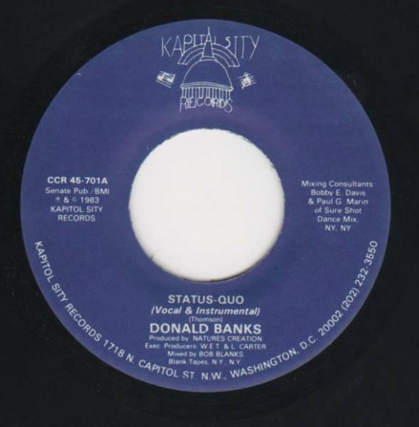 Donald Banks - Status-Quo / Just One More Chance
