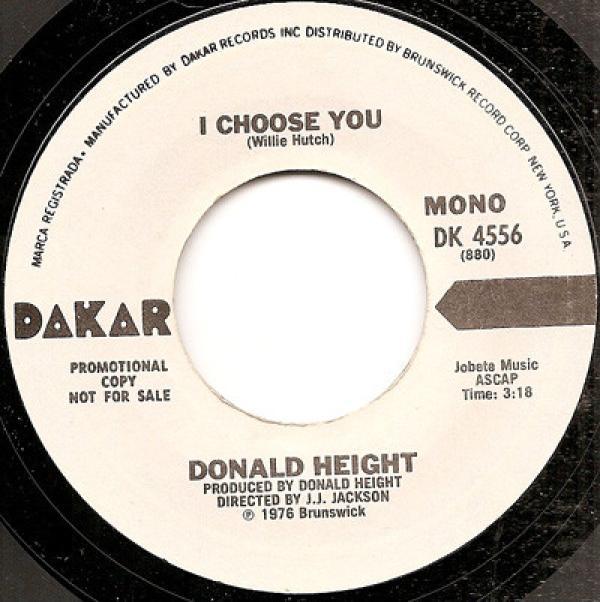 Donald Height - I Choose You
