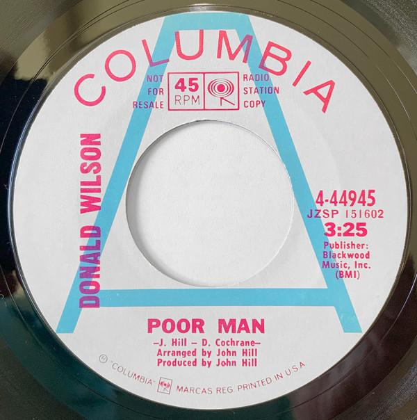 Donald Wilson - Poor Man