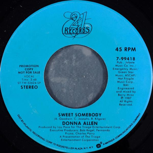 Donna Allen - Sweet Somebody