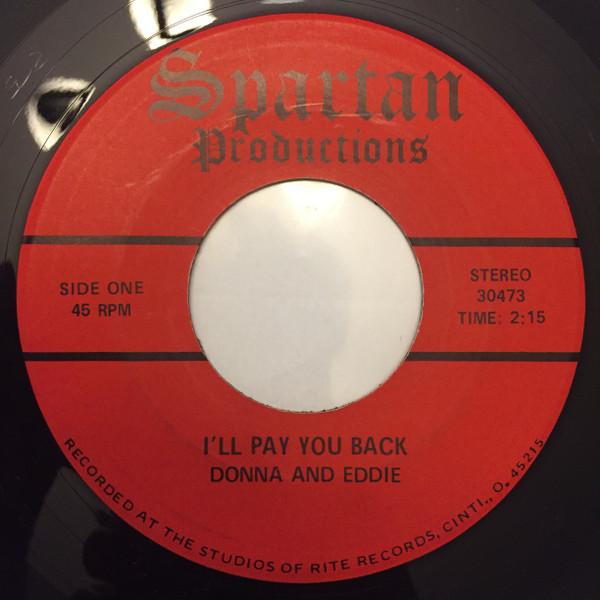 Donna And Eddie - I’ll Pay You Back/Crying Over You