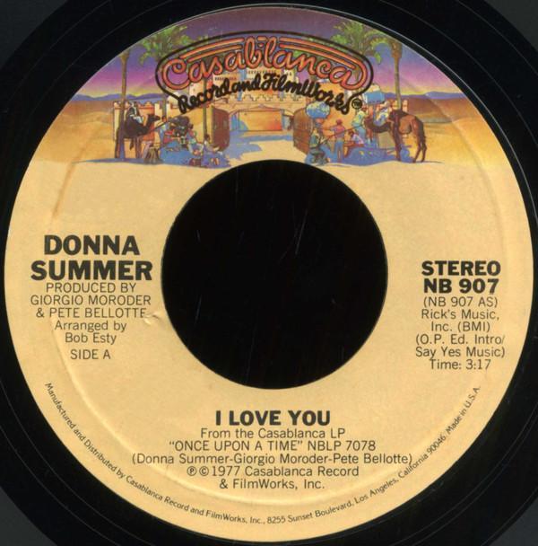 Donna Summer - I Love You