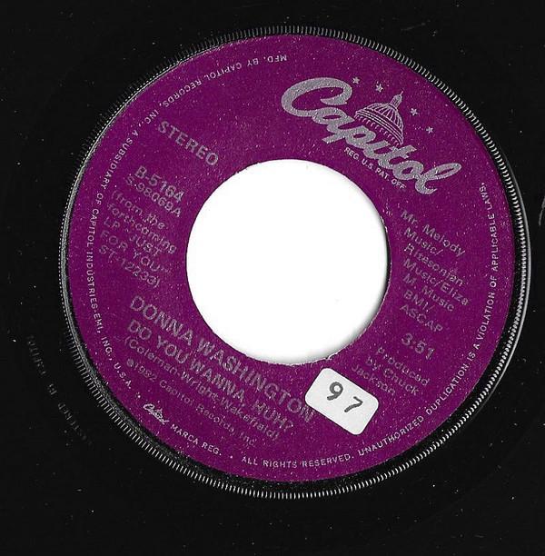 Donna Washington - Do You Wanna, Huh