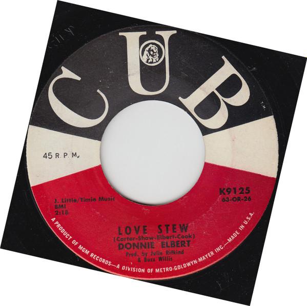 Donnie Elbert - Love Stew / Don't Cry My Love