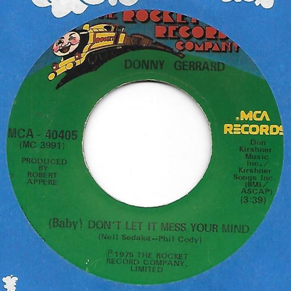 Donny Gerrard - (Baby) Don't Let It Mess Your Mind