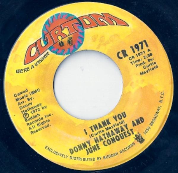 Donny Hathaway, June Conquest - I Thank You / Just Another Reason