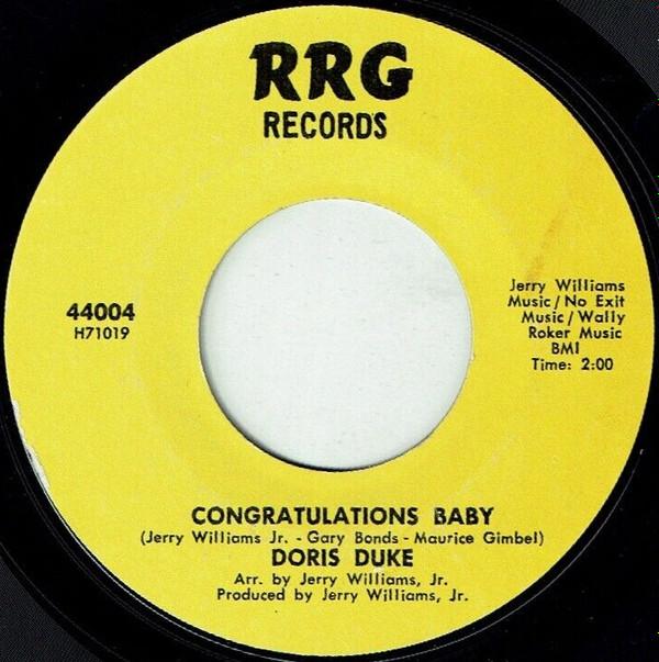 Doris Duke - Congratulations Baby / Divorce Decree