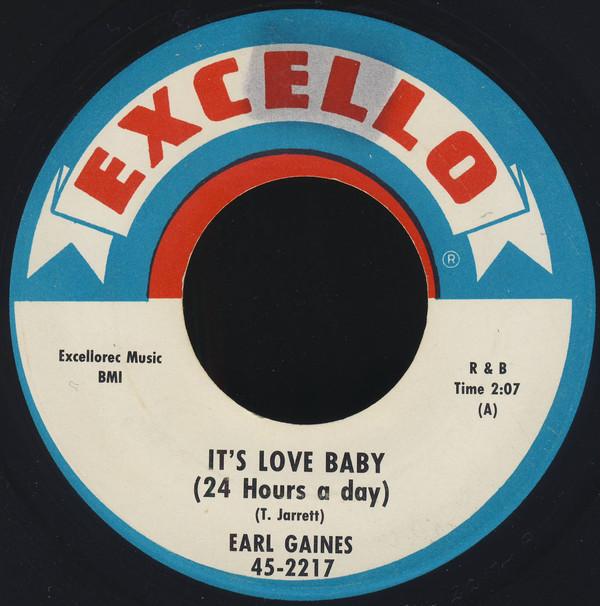 Earl Gaines - It's Love Baby (24 Hours A Day)
