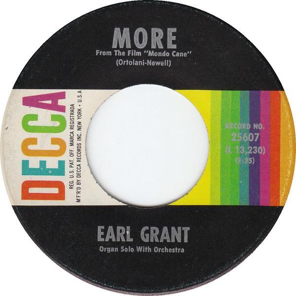 Earl Grant - More / Sukiyaki