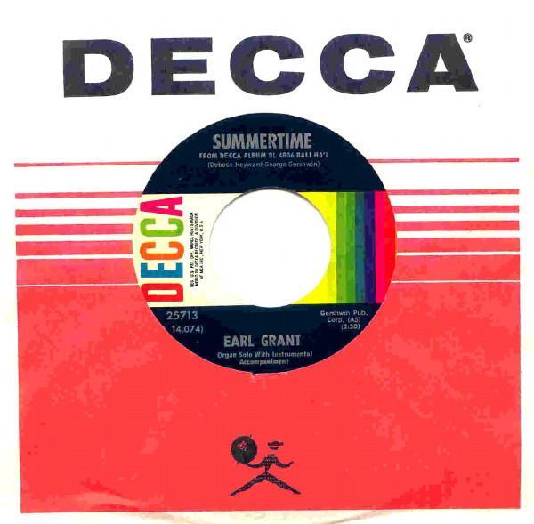 Earl Grant - Summertime / September In The Rain