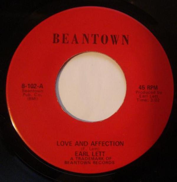 Earl Lett - Love And Affection / Are You Confused