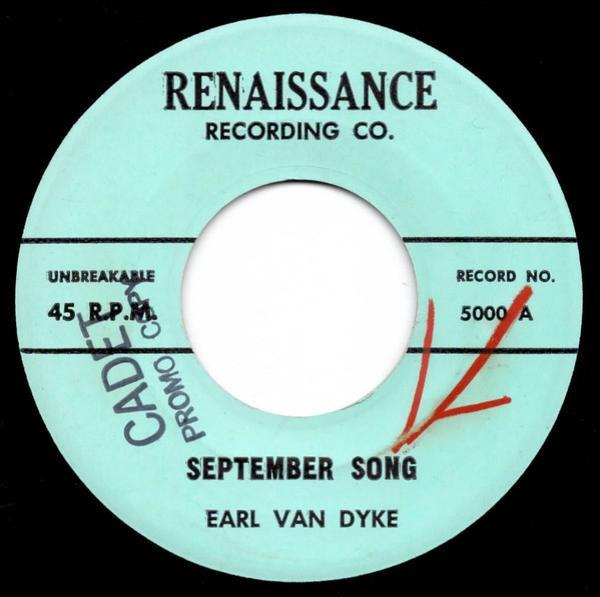 Earl Van Dyke - September Song / Somebody Loves You