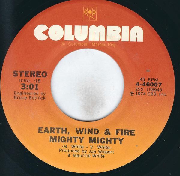 Earth, Wind & Fire - Mighty Mighty / Drum Song
