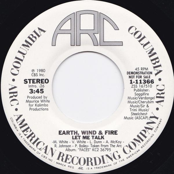 Earth, Wind & Fire - Let Me Talk