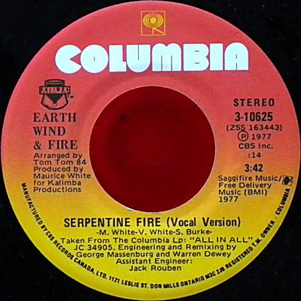 Earth, Wind & Fire - Serpentine Fire